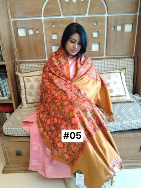 Authentic Kashmiri Shawl Beautiful Design for Formal & Occasional wear ...